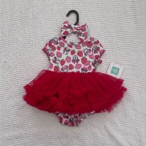 Disney Baby Minnie Mouse tutu with matching headband